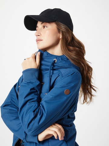 Parka mi-saison 'DANKKA' Ragwear en bleu