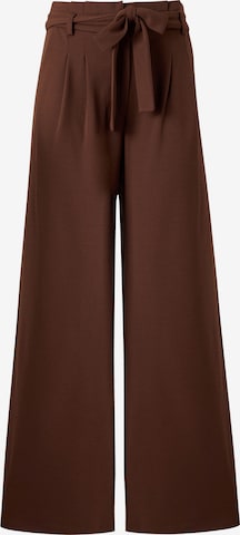 Anna Field Wide Leg Laskoshousut värissä ruskea: etupuoli