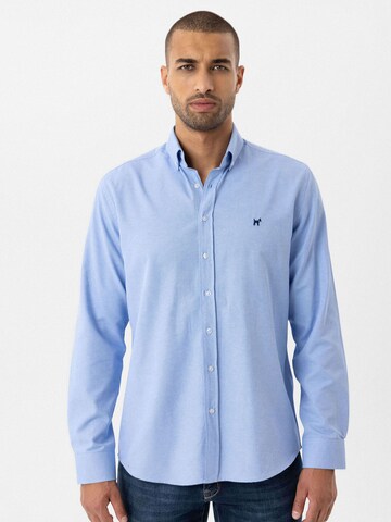 Williot - Ajuste regular Camisa 'Fernando' en azul