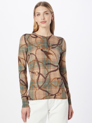 Lauren Ralph Lauren Sweater 'Shavonne' in Brown: front
