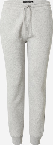 Effilé Pantalon 'ALWAYS-ON' HOLLISTER en gris : devant