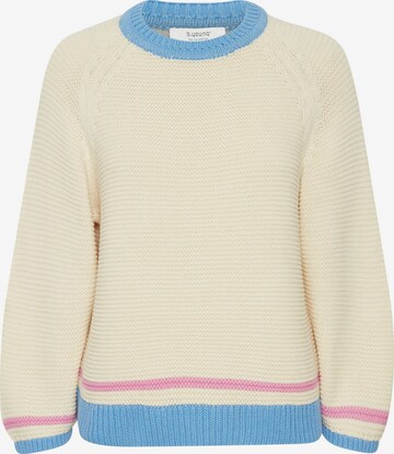 Pull-over 'Oma' b.young en beige : devant