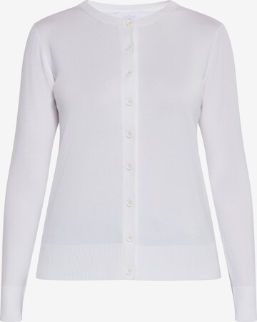 Cardigan usha BLUE LABEL en blanc : devant