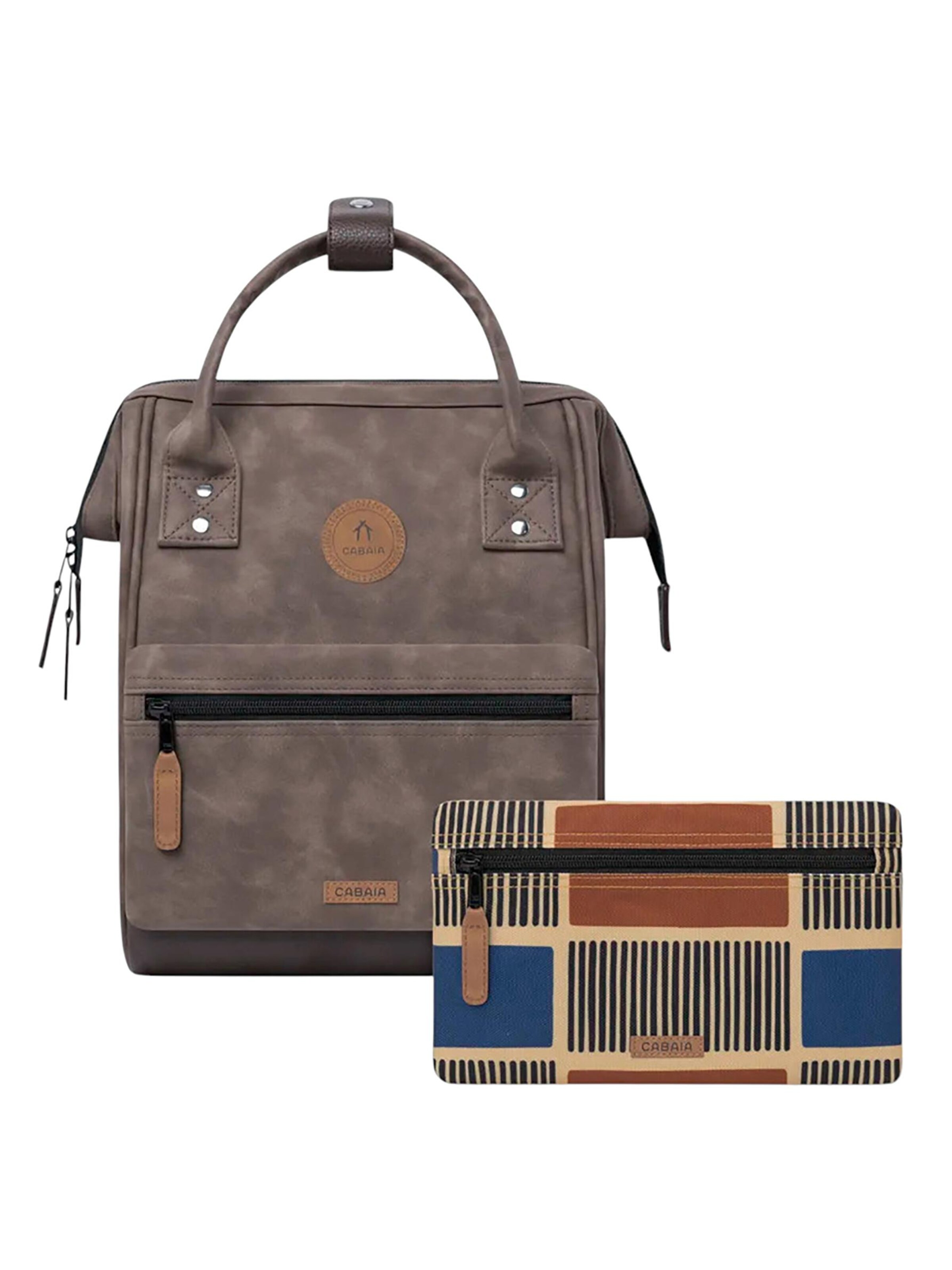 Cabaia Rucksack 'Papeete S'‌‌‌ in Braun: Vorderseite