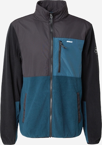 Veste en polaire 'Auf Deck' Iriedaily en bleu : devant