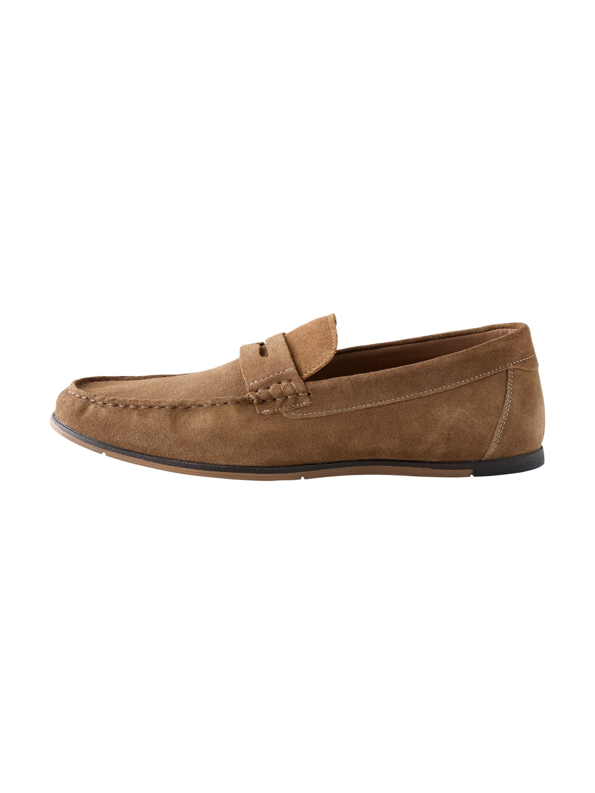 Next Moccasin in Beige: front