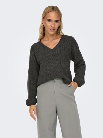 ONLY Pullover 'Katia' in Grau: predná strana