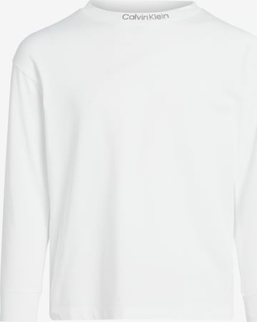 Calvin Klein Jeans Shirt in Wit: voorkant