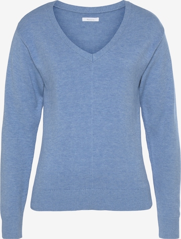 TAMARIS Sweater in Blue: front