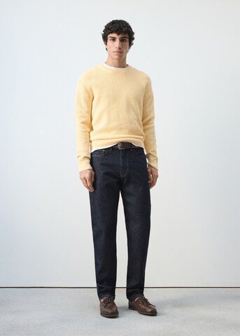 MANGO MAN Sweater 'Salsa' in Yellow