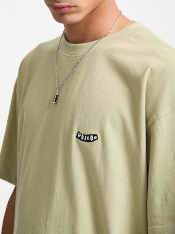 Volcom Тениска 'Pistol Stone' в зелено