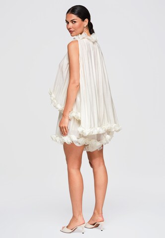 Ombre Bluse in Beige