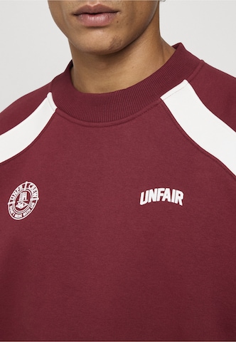 Felpa di Unfair Athletics in rosso