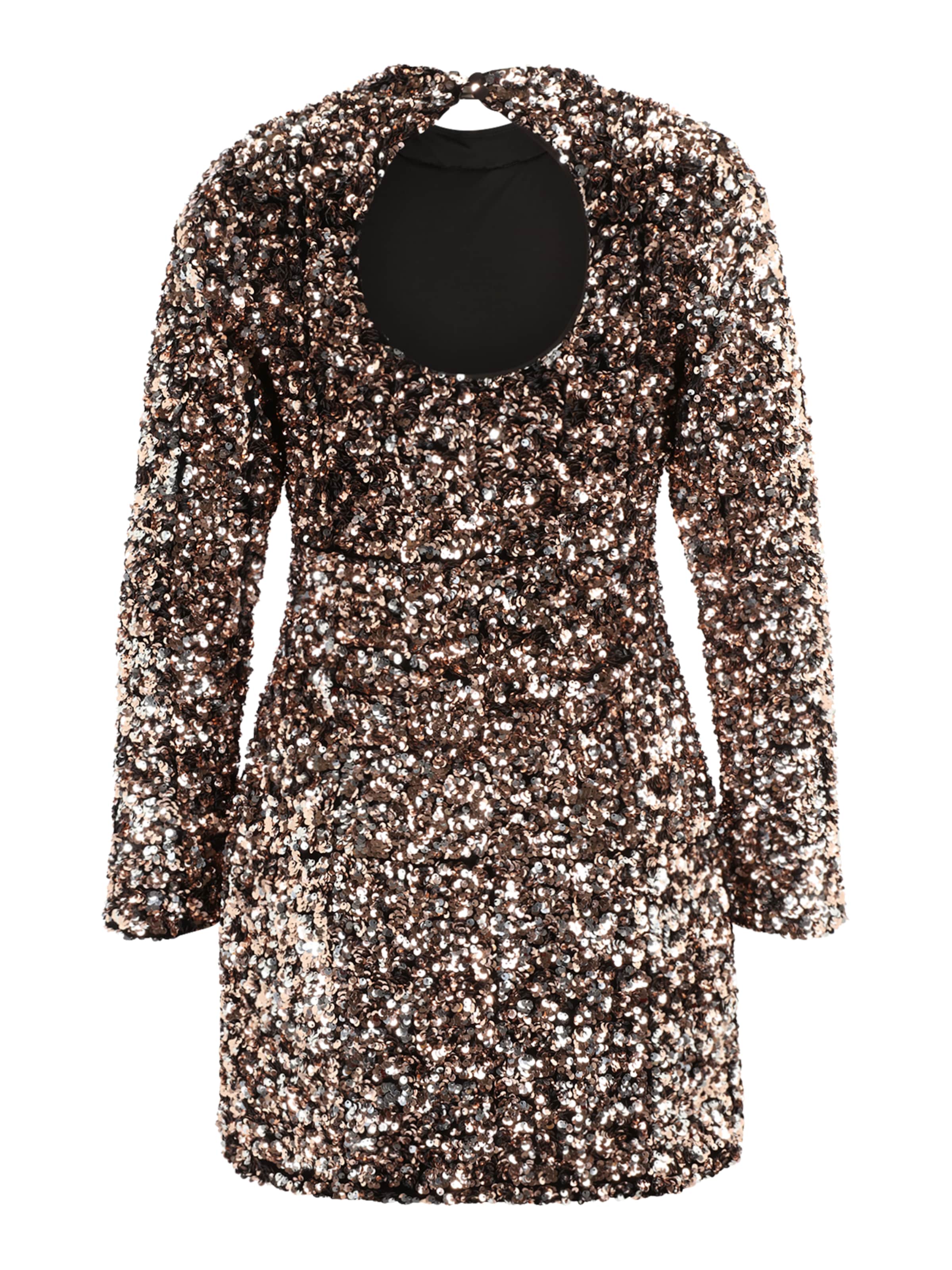 Robe de cocktail Dorothy Perkins Petite en bronze
