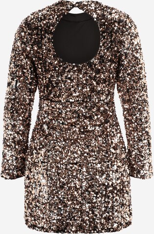 Dorothy Perkins Petite Kleid in Bronze