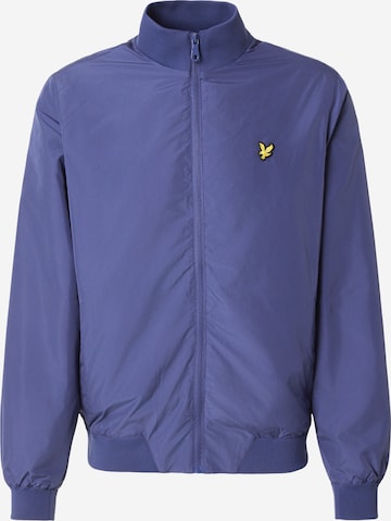 Lyle & Scott Демисезонная куртка в Синий: спереди