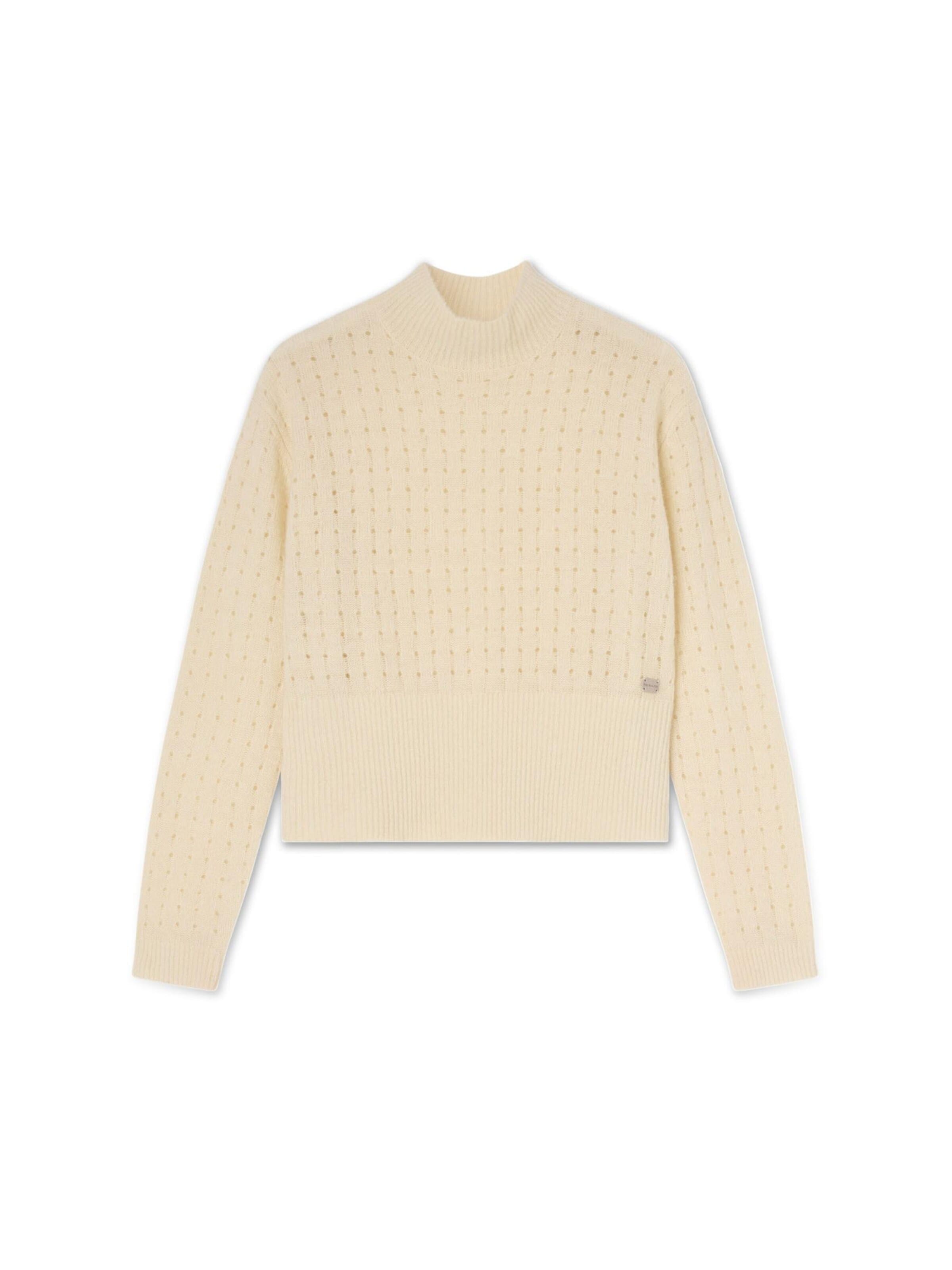 Trussardi Sweater in White: front