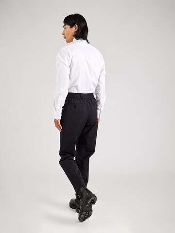 NN07 Tapered Pantalon 'Billie 1089' in Zwart