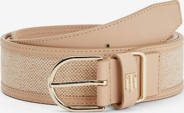 TOMMY HILFIGER Bælte i beige: forside