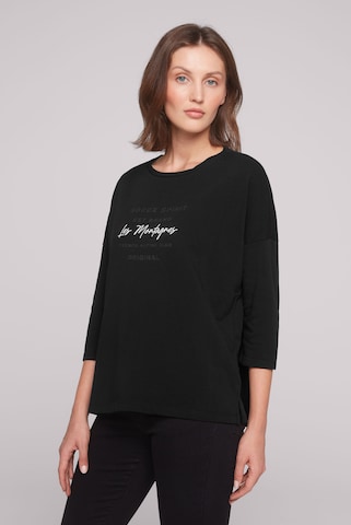 Soccx Sweatshirt in Black: front