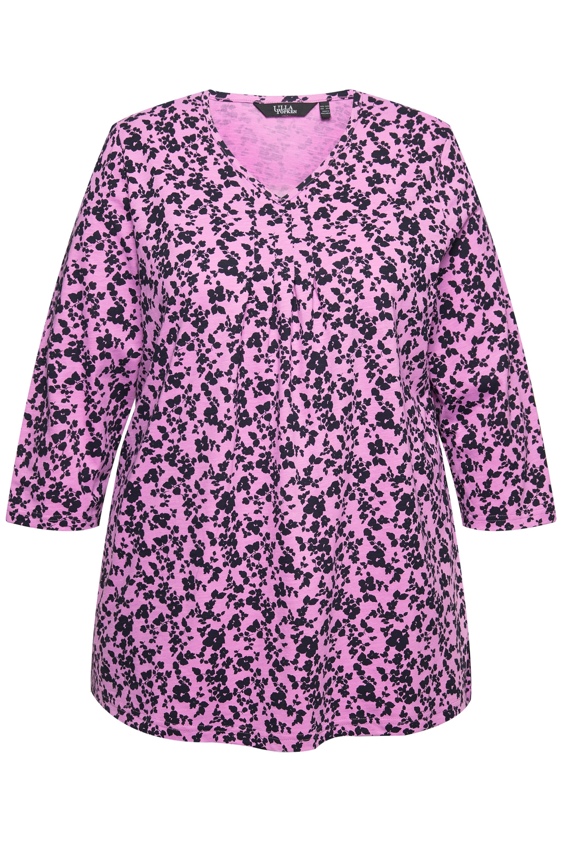 Ulla Popken Shirt in Purple: front