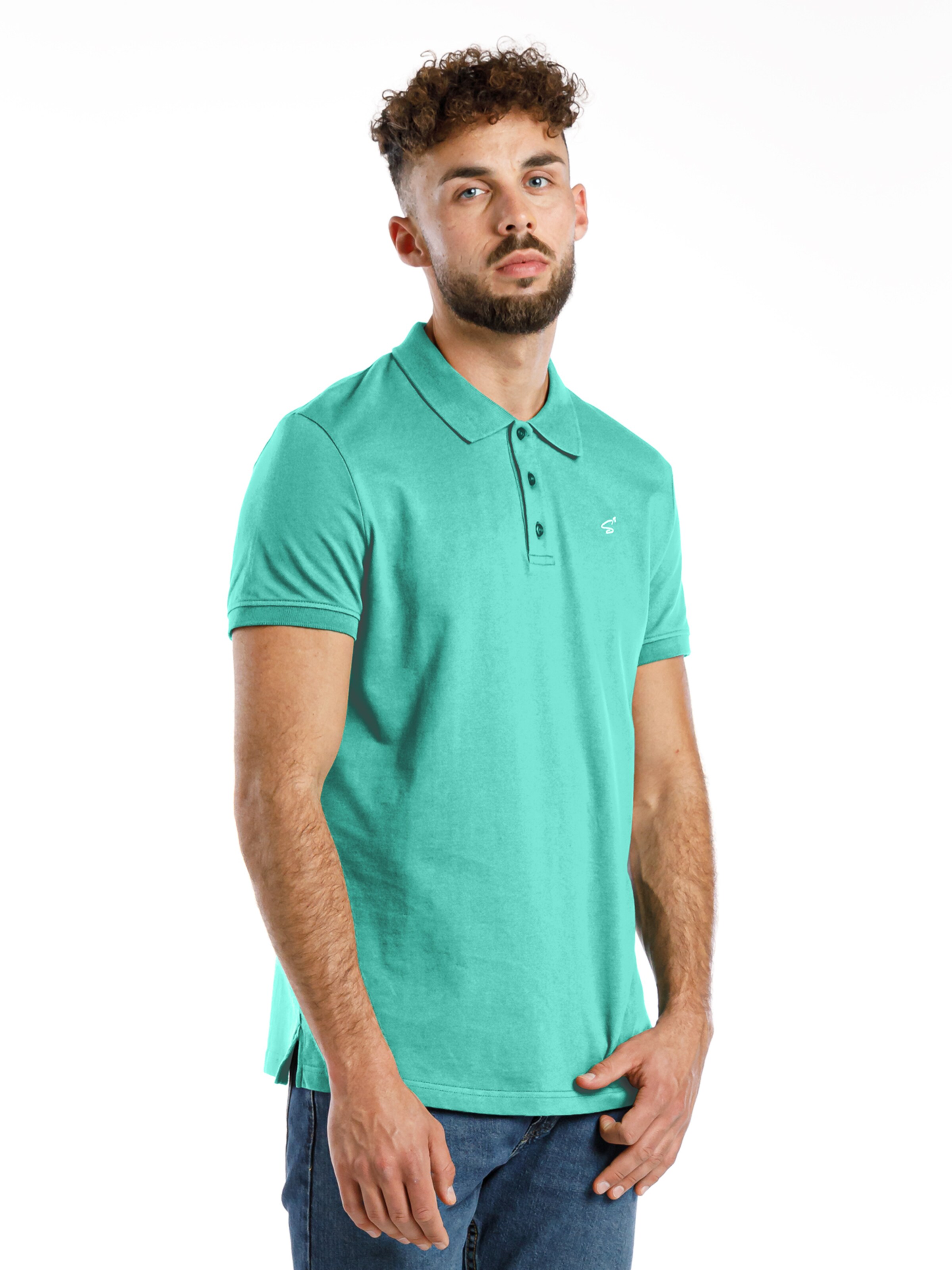 SPITZBUB Shirt in Blue: front