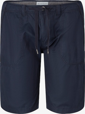 TOM TAILOR Men + Regular Broek in Blauw: voorkant