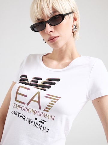 EA7 Emporio Armani T-Shirt in Weiß