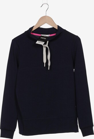 CECIL Sweatshirt & Zip-Up Hoodie in XS in Blue: front
