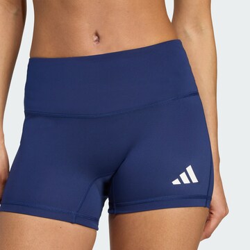ADIDAS PERFORMANCE Skinny Sports trousers in Blue