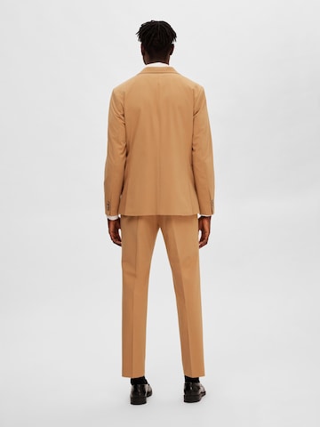 SELECTED HOMME Slim fit Colbert 'Liam' in Beige