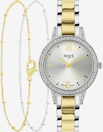 Lucardi Jewelry set in Gold: front