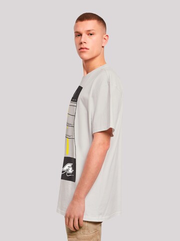 F2 Shirt 'F2 Be Free Surfer Style Sommer' in Grey