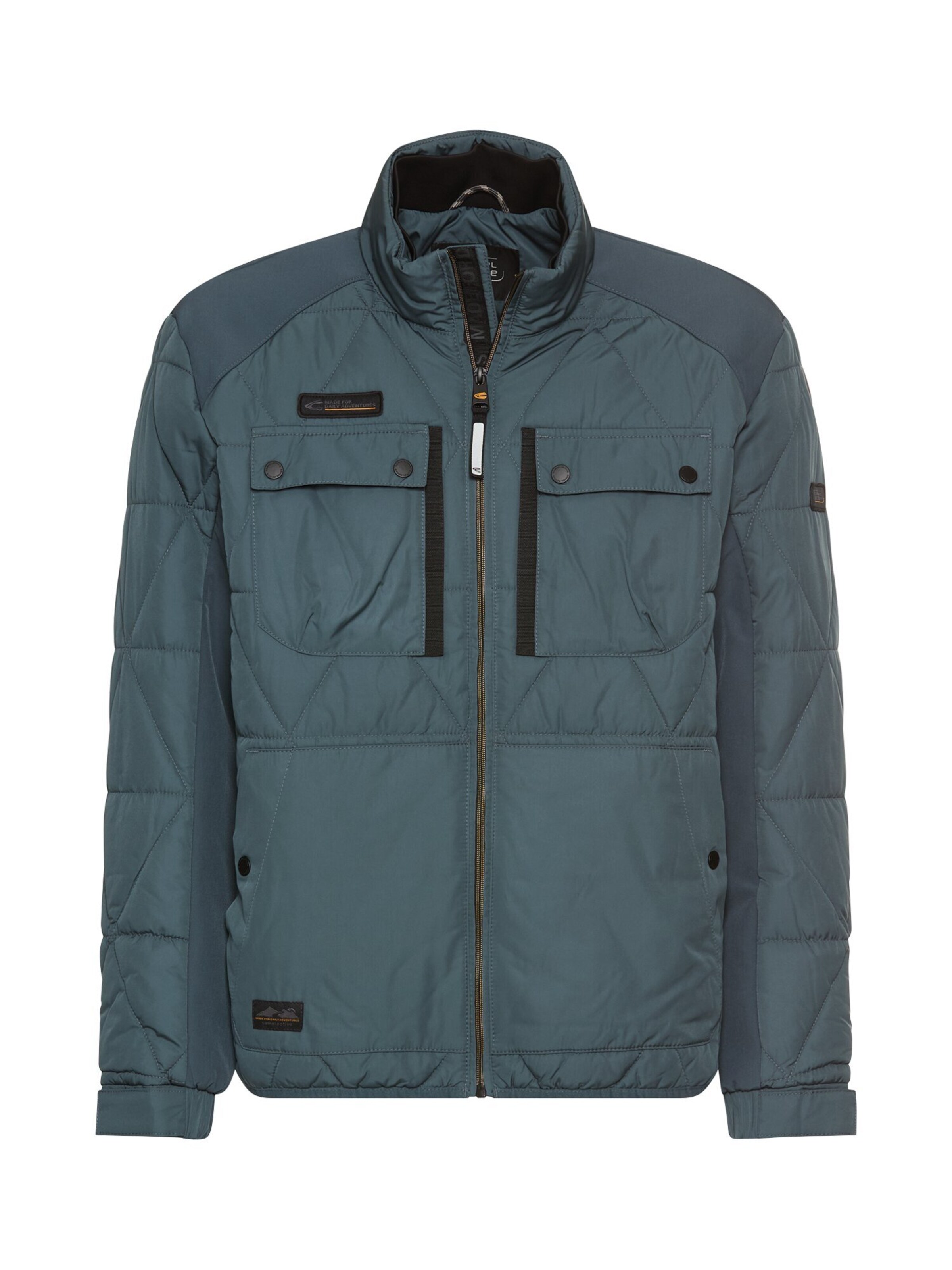 CAMEL ACTIVE Blouson mit wasserabweisender Funktion in Blau: Vorderseite