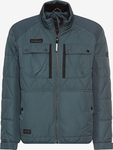 CAMEL ACTIVE Blouson mit wasserabweisender Funktion in Blau: Vorderseite