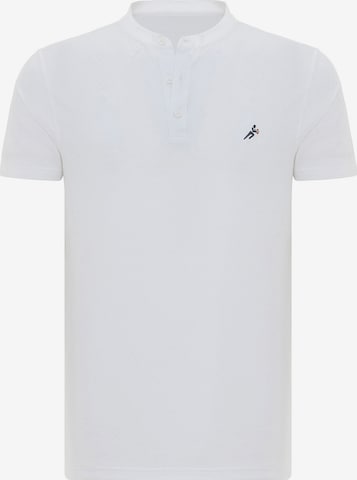 T-Shirt Moxx Paris en blanc : devant