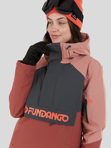 Fundango Skijacke 'Birch ECO Logo Anorak' in Pink