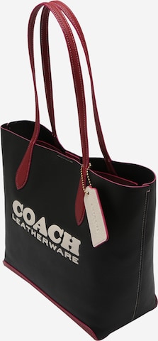 COACH Nakupovalna torba | črna barva