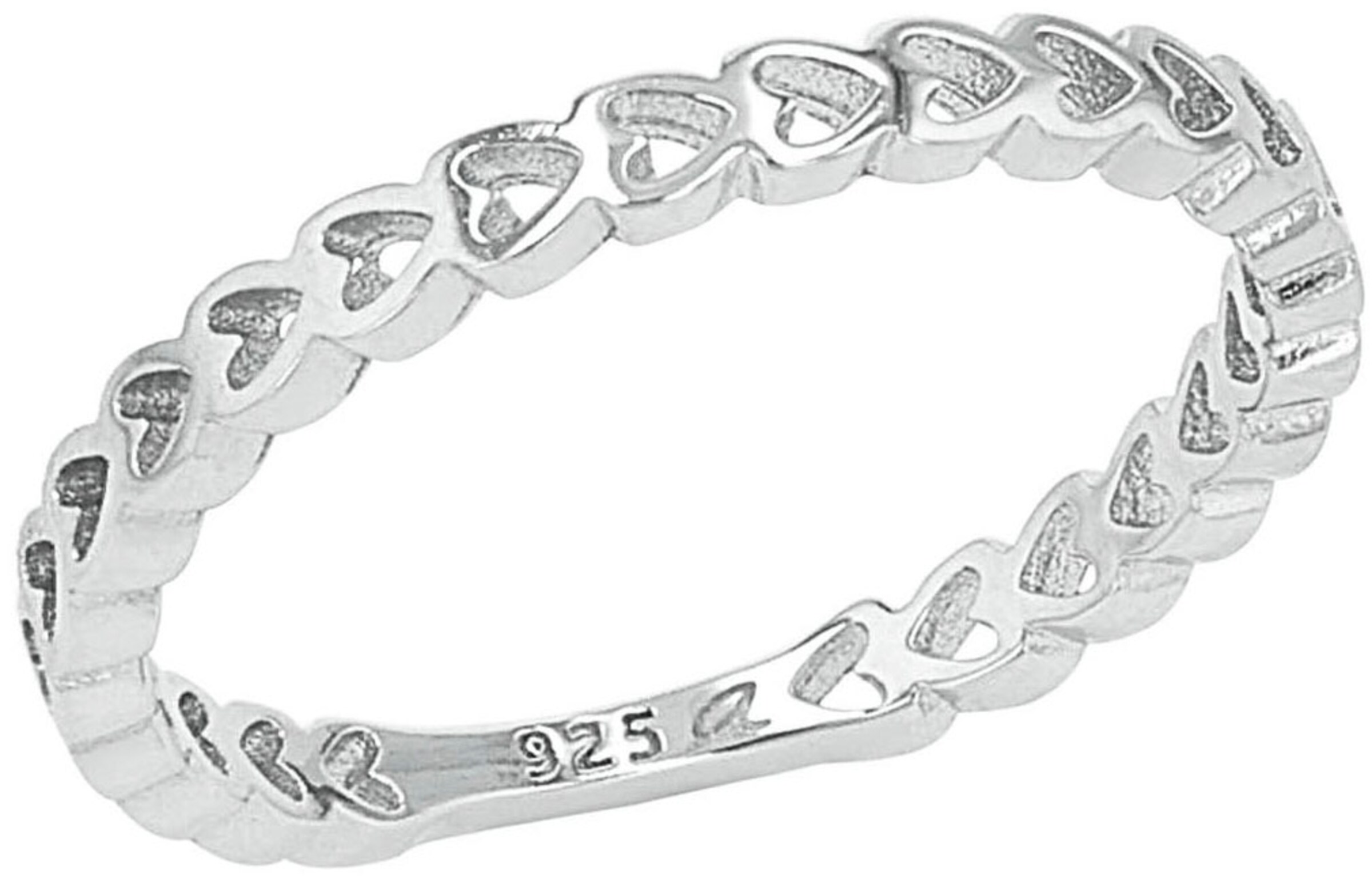 AMOR Ring in Silber: Vorderseite