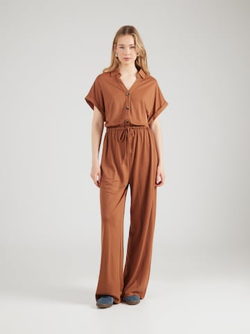 Combinaison 'Jocelyn' ABOUT YOU en marron : devant