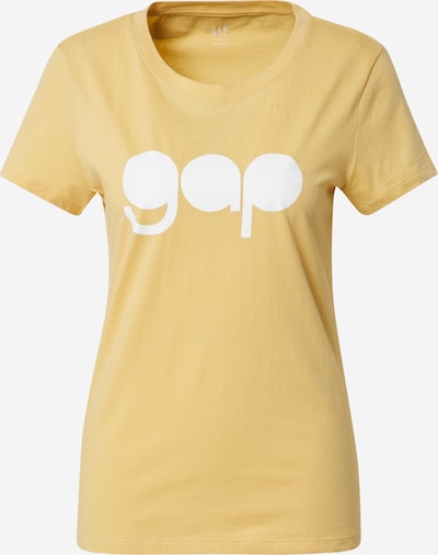 GAP T-shirt en moutarde / blanc, Vue avec produit