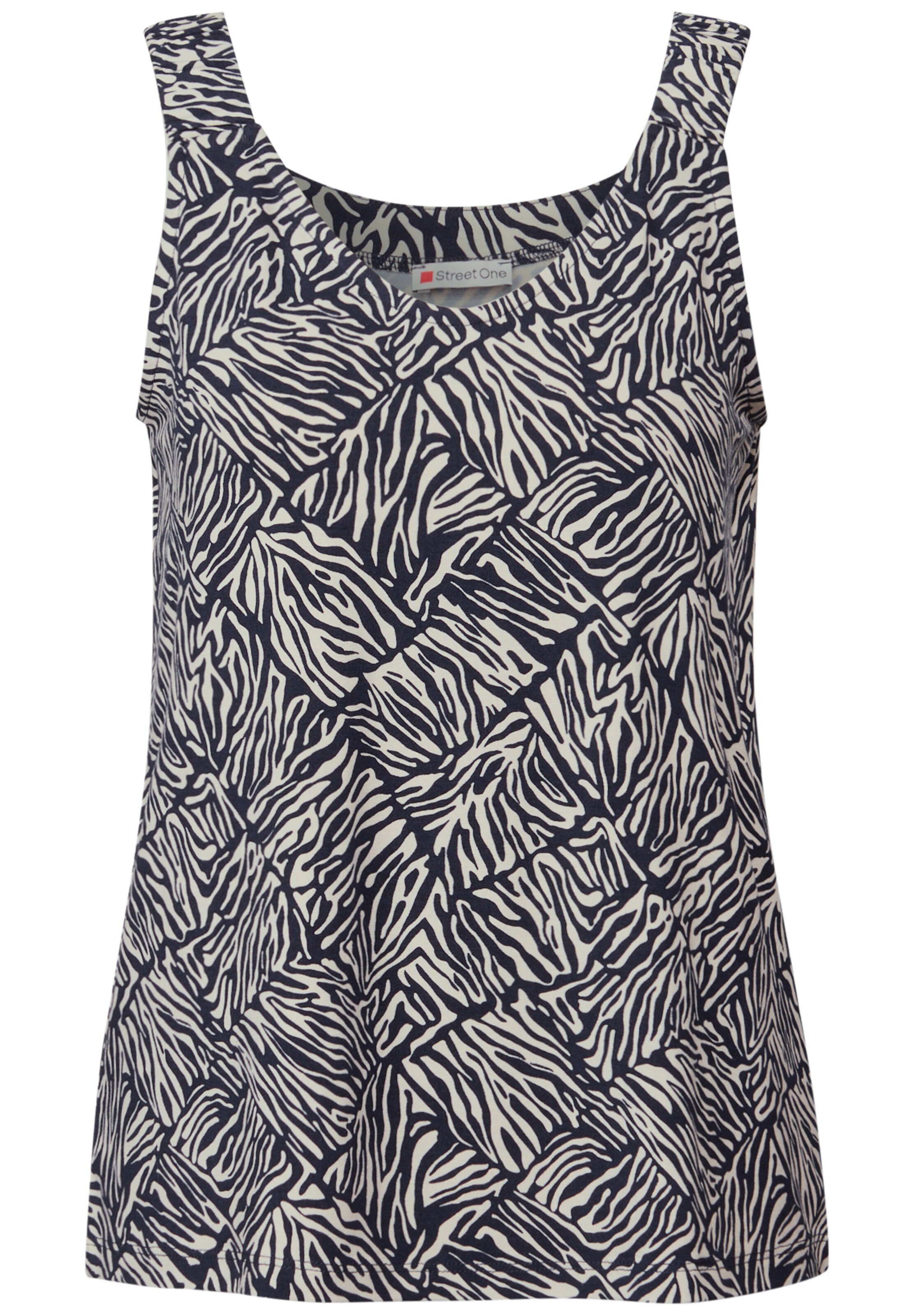 STREET ONE Top in Blue: front