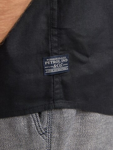 Petrol Industries Regular Fit Skjorte i sort