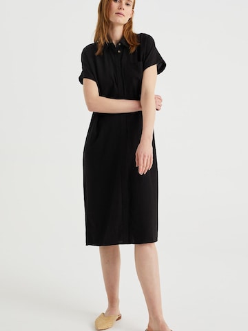 WE Fashion Shirt dress in Black