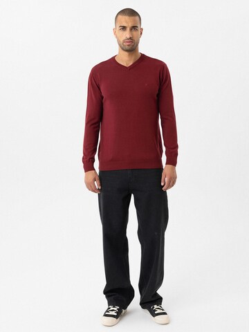 Pull-over Anou Anou en rouge