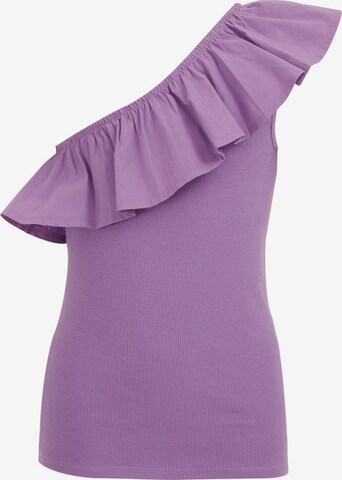 WE Fashion T-shirt i lila: framsida