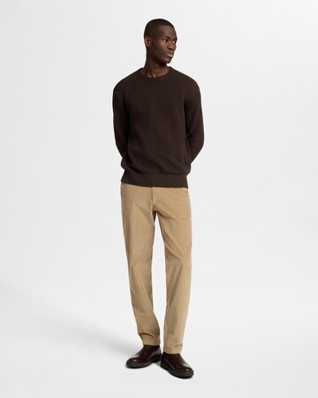 SELECTED HOMME Regular Chino 'Miles' in Beige