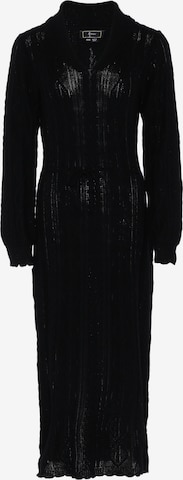 faina Knit dress in Black: front