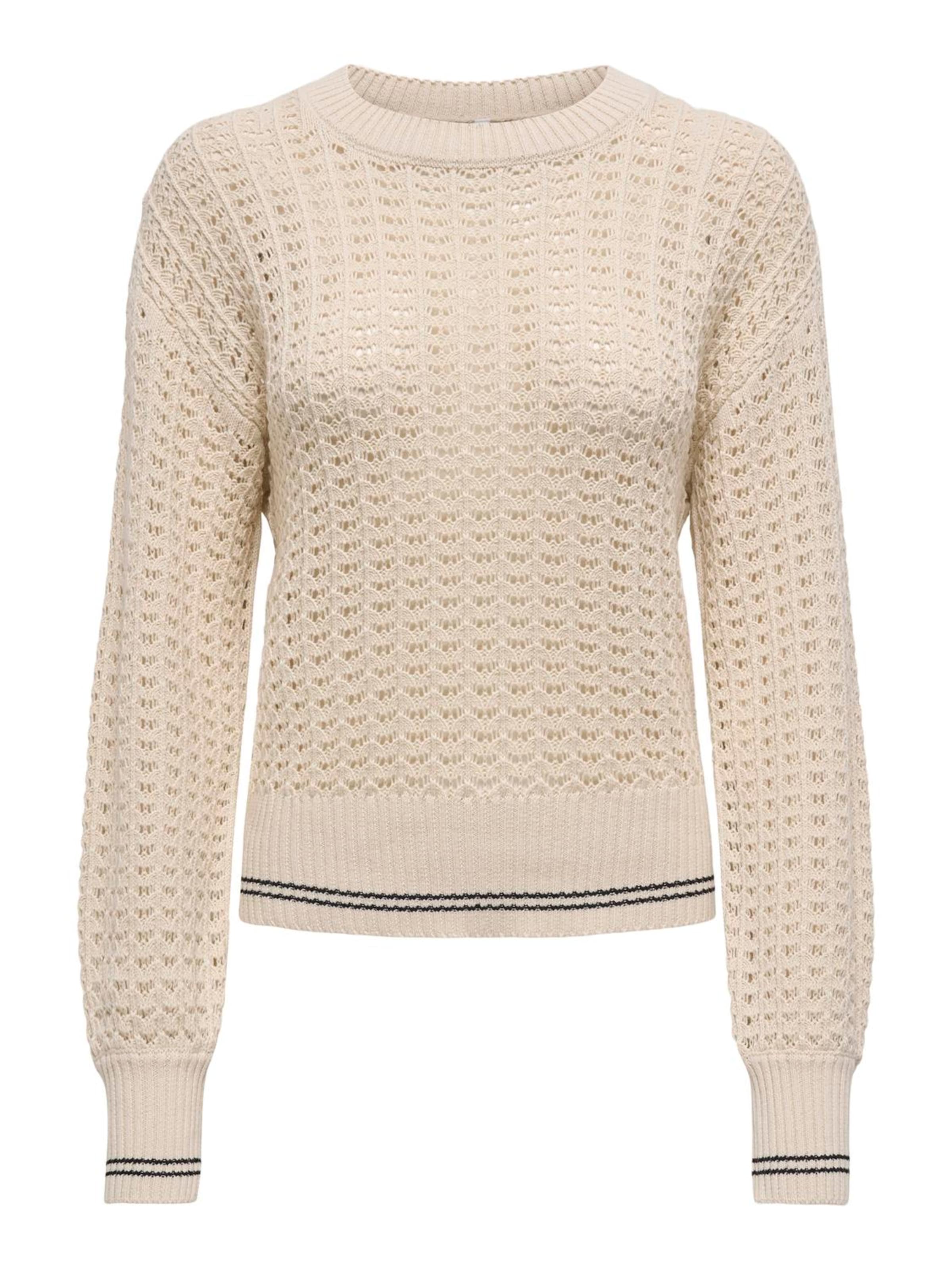 Pull-over 'ONLAsa' ONLY en beige : devant