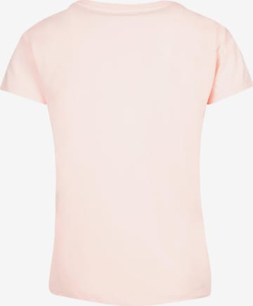 Merchcode Shirt 'Good Things Take Time' in Roze